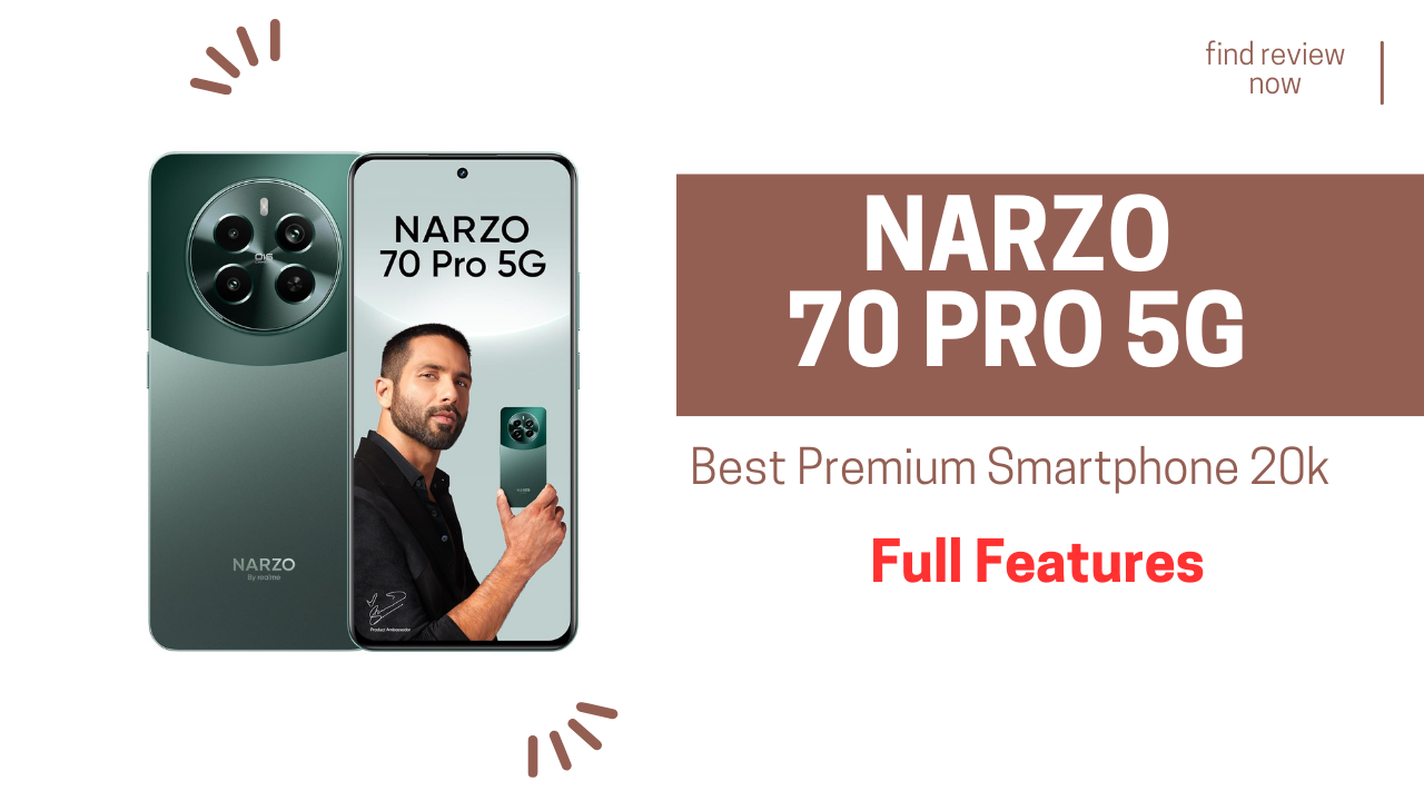 Realme NARZO 70 Pro 5G देखे बेस्ट धमाकेदार फीचर्स मात्रा 20 हजार रुपैया में